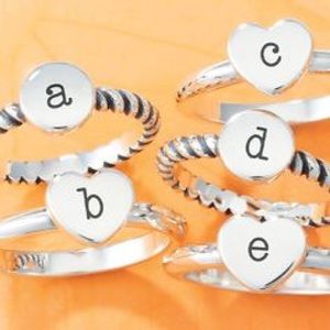 James Avery Monogram Ring